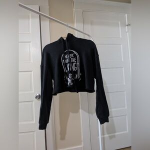 Blackcraft Cropped Hoodie